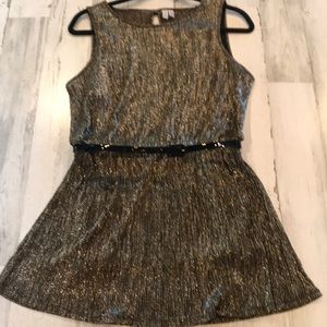 Madison metallic dress fully lined size large
